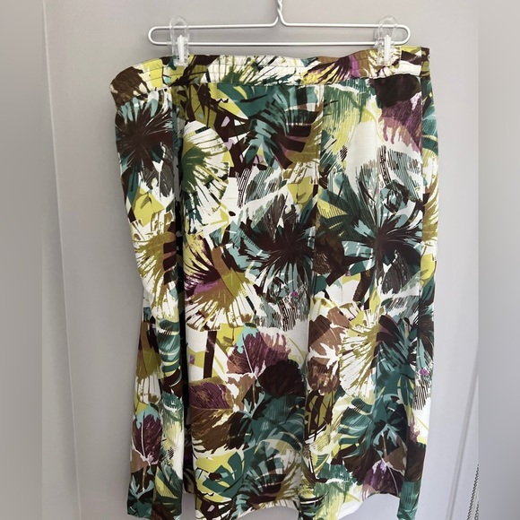 Koret Tropical Print Top XL & Skirt 18 Set - Picture 8 of 13